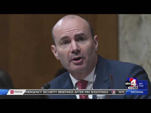 YouTube video thumbnail: Utah Sen. Mike Lee Deletes Social Media Posts About MN Lawmaker Killings Following Backlash
