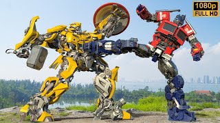 Bumblebee VS Optimus Prime - Transformers | Fight Scene | Movie Clip HD