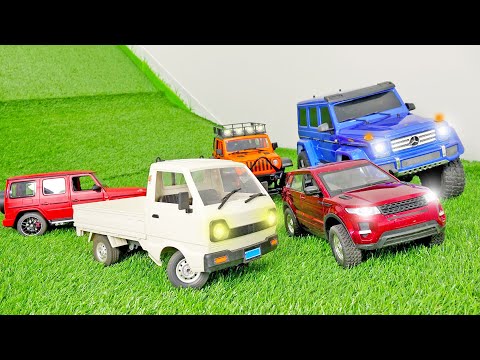 R/C 트럭 테스트 어드벤쳐 자동차 장난감 언박싱 R/C Truck Test with Car Toy Unboxing
