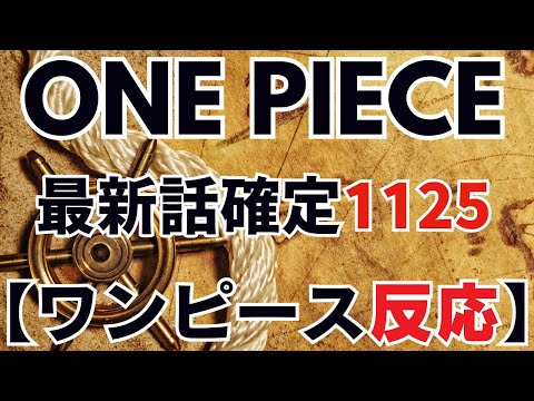 ワンピース 1125話 【最新話確定】｜サターン聖抹消！新科学防衛武神は？ベガパンク復活新形態！ONE PIECE 1125