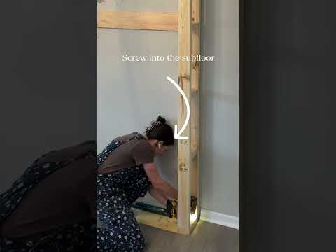 How to frame a fireplace the right way!