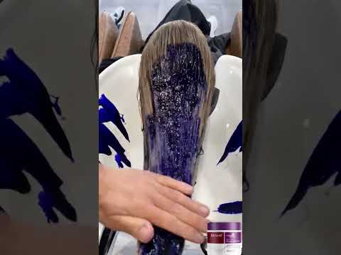 #karseell  Purple #HairMask Professional Neutralizes Brass  Yellow Tones For Blonde Silver Gray