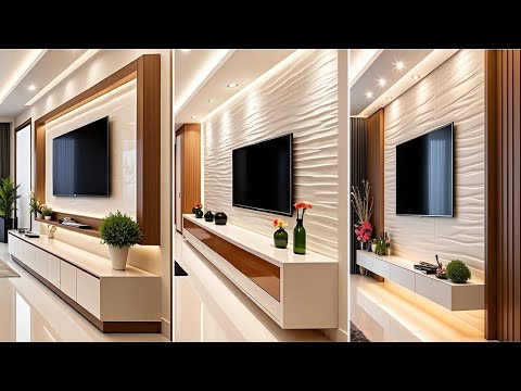 300 Modern Living Room TV Wall Unit Ideas 2024 | Stylish TV Cabinet Design| Home Interior Wall Decor