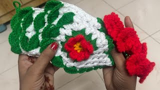 Crochet Toran Design for Home Decoration 🧶| क्रोशिया तोरण बनाना सीखें | Woolen Wall Hanging Tutorial