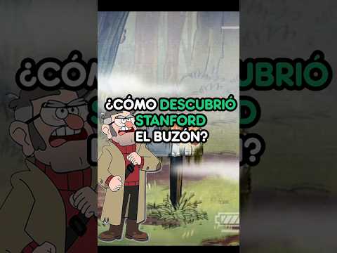 Así descubrió Stanford el Buzón que lo sabe todo 🌲 Gravity Falls #billcipher #gravityfalls