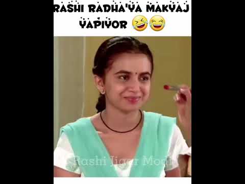 Rashi Radha'ya makyaj yapıyor 🤣#shorts