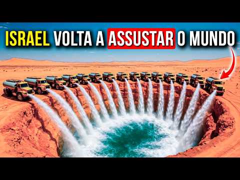 Israel DESPEJOU BILHÕES de Toneladas de Água no DESERTO… O que Aconteceu Depois CHOCOU O MUNDO TODO!