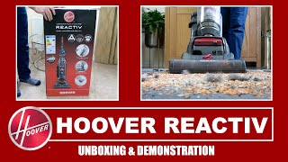 Hoover Reactiv Vacuum Cleaner Unboxing & Demonstration