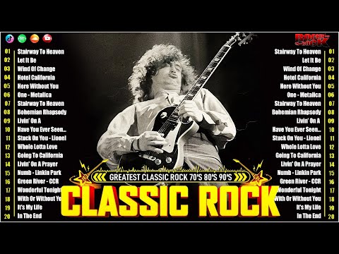 70s and 80s Classic Rock Mix | Led Zeppelin, Aerosmith, AC/DC,  The Eagles, CCR, R.E.M