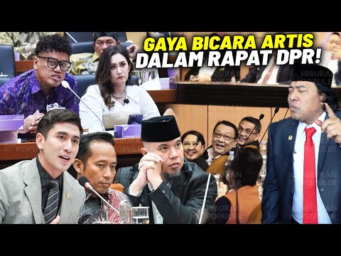 DILUAR DUGAAN, TERNYATA PUNYA ILMU POLITIK LUAS!? Intip Aksi Kritis Artis Terpilih Anggota DPR 2024