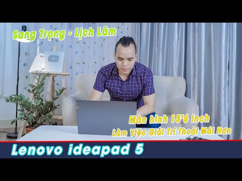 (VIETNAMESE) Laptop Lenovo IdeaPad 5 15ARE05 Văn Phòng Làm Kế Toán Kinh Doanh Quá Ngon