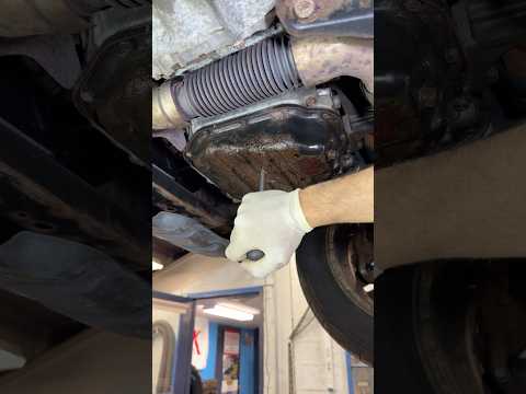 Oil Pan Repair #automobile #car #cars #mechanic #fixed #repair #broken #fix #diy #satisfying #asmr