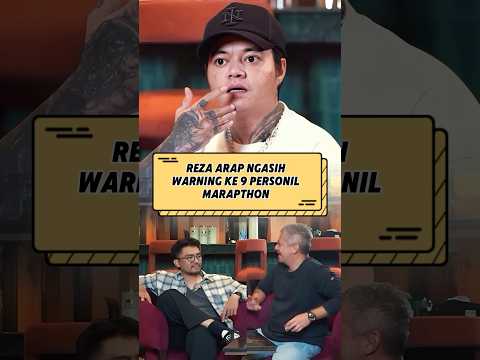 Arap ngasih warning ke 9 personil Marapthon‼️ #ybrap #yb #rezarap #marapthon #shorts