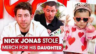Nick Jonas plays 'Which Jonas Brother Knows Best' and admits stealing for his daughter