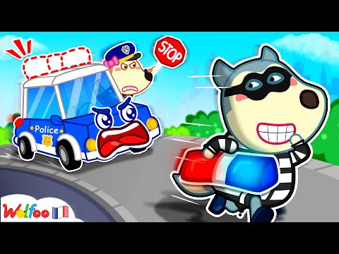 Qui A Volé Ma Sirène De Police ?| Où Est Ma Sirène 👮‍♂️Dessin Animé Pour Bébé 🎉Collection D'épisodes