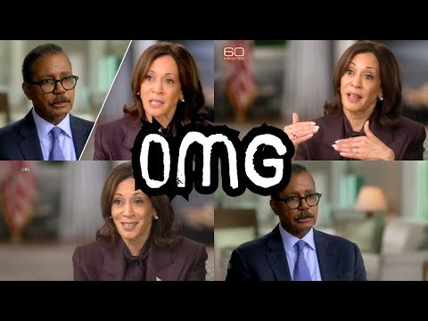 Kamala Harris Exposed as CBS Drops Raw 60 Minutes Footage