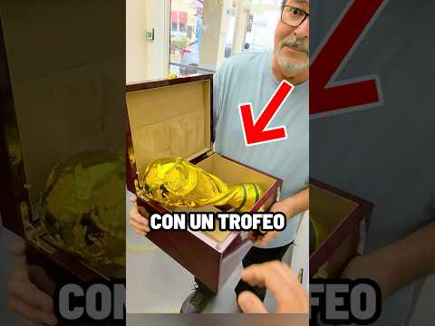 Vendió la Copa del Mundo en una joyería 😱
