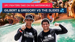UFC Fighters Take On the Wildest Waterpark Rides in Abu Dhabi ​  ​