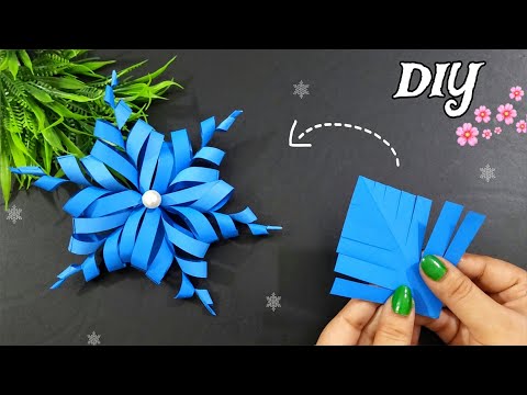 WoW! ❄️ 3D Paper Snowflakes Christmas Paper Craft Christmas Ornaments