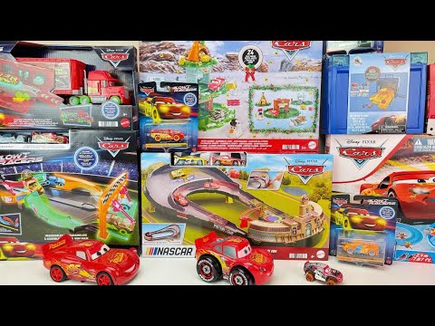 Disney Pixar Cars Toys Unboxing Review | NASCAR Official Race