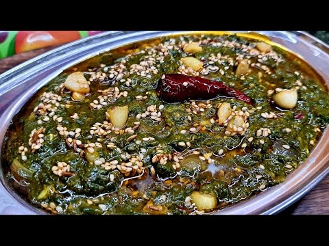 पालक ना खाने वाले भी रोज़ किलो किलो पालक ख़रीदेंगे पालक की ये सब्ज़ी खाकर  Palak Curry Recipe