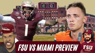 FSU Football Takes on Miami at Doak | Preview and Predictions