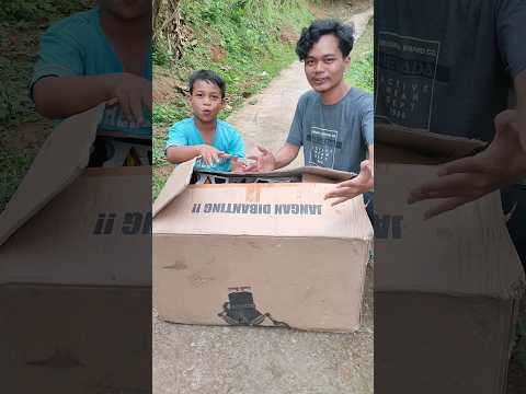 Unboxing Miniatur Truk Oleng
