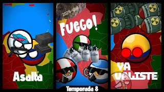 Recopilacion de mis videos de CountryBalls| Temporada 8 #countryballs #humor