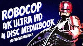 ROBOCOP UNBOXING 4K ULTRA HD GERMAN MEDIABOOK 4 DISC CAPELIGHT