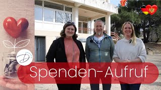 Domora NVO - Spendenaufruf für unsere Schule in Montenegro