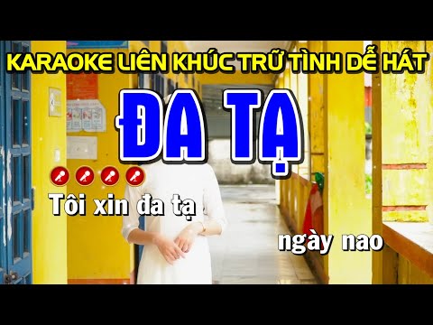 ➤ĐA TẠ Karaoke Nhạc Sống Tone Nam | Bến Tình Karaoke