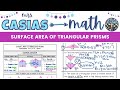Calculating Surface Area of Triangular Prisms