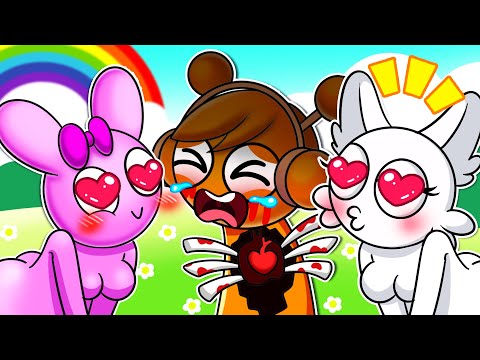 WENDA x PINKY STOLE OREN'S HEART? Who Will Choose OREN? | Incredibox Sprunki Animation