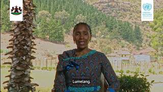 A Safer Future is Possible: Queen Masenate Mohato Seeiso & Prince Harry, The Duke of Sussex.