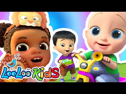 Toy Song + Wild Animals - animal sounds for kids - Nursery Rhymes with Lyrics! Kids Songs