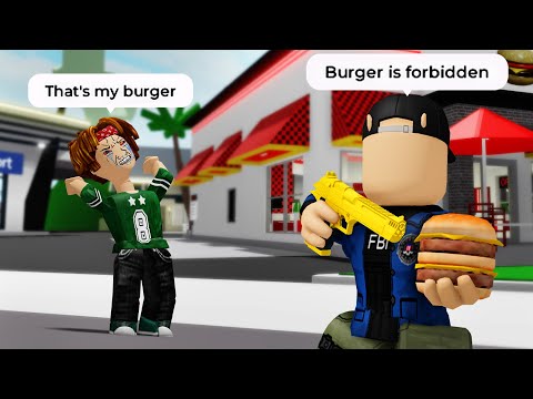 NO BURGER ❌🍔  (ROBLOX Brookhaven 🏡RP - FUNNY MOMENTS)