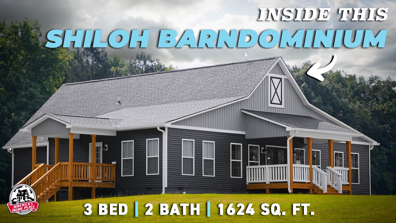 INSIDE This Shiloh Barndominium | 3 Bed 2 Bath 1624 SQ. FT.