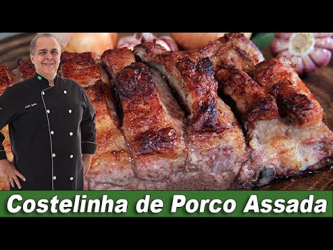 Costelinha de Porco Assada do Chef Taico