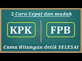 KPK dan FPB dalam Bilangan Bulat