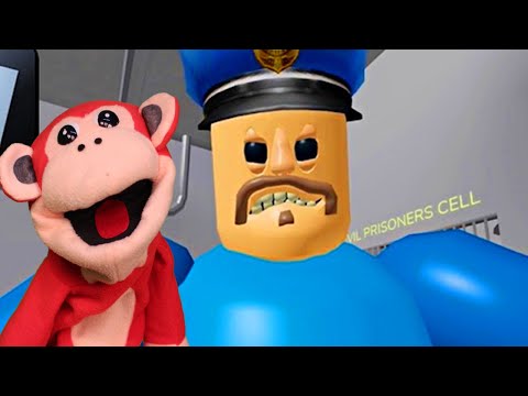 EL MONO SILABO ESCAPA DE LA PRISION DE BARRY EN ROBLOX | Escape BARRY'S PRISON| GAMEPLAY