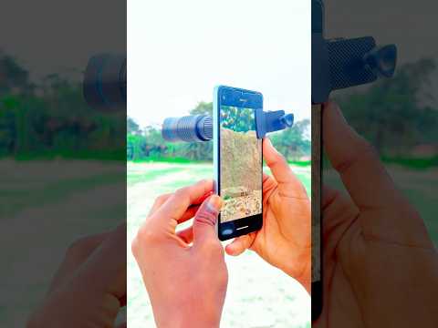 20x zooming mobile lens 📸#shorts #lens #block