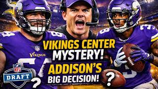 🚨 VIKINGS SHOCKING PLAN?! 😱 Center Battle HEATS UP + Addison LOCKED IN! 🔥💜 #minnesotavikings