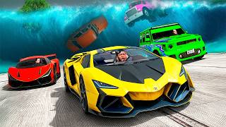 Robando COCHES en un TSUNAMI en GTA 5