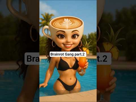 Brainrot Gang part.2💲 #Musique #IA #humour #brainrot #tungtungtung #tralalerotralala  #mememusic