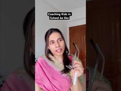 Coaching Kids In School be like | Salonayyy | Saloni Gaur