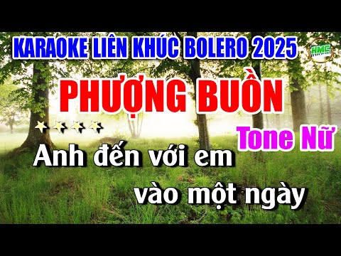 Liên Khúc Karaoke Nhạc Sống Tone Nữ Cực Hay Và Dễ Hát – NHỮNG BÀI HÁT VỀ HÈ – PHƯỢNG BUỒN