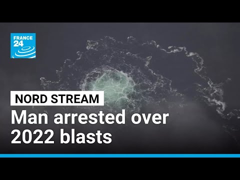 YouTube video thumbnail: Ukrainian man Arrested Over Nord Stream Blasts in 2022