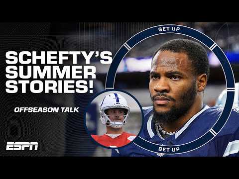 SCHEFTY'S SUMMER STORIES ☀️ Cowboys' ceiling, Bengals' negotiations, Giants QB room & MORE | Get Up
