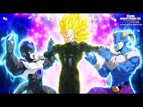 SUPER SAIYAN 3 VEGETA vs BLACK FRIEZA AND MORO ULTRA INSTINCT MASTERED - Doblaje Español Latino