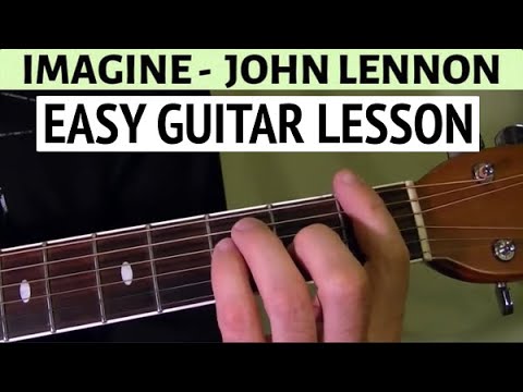 Imagine - John Lennon - EASY Guitar Lesson